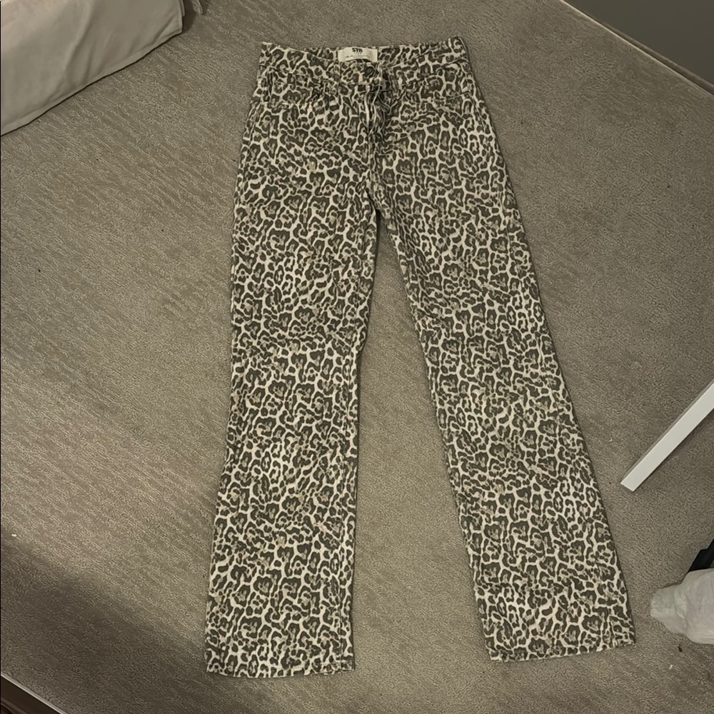 Leopard Print Pants